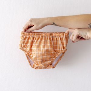 Gingernut Gingham Training Nappy