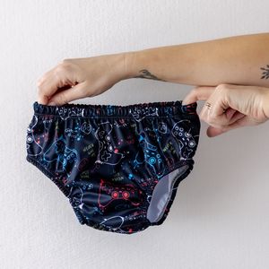 Swim Nappies: Game On Large Swim Nappy