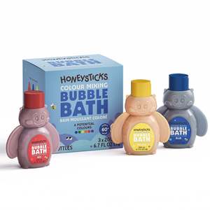 Honeysticks Bubble Bath Colour Mixing 3 pack