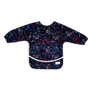 Bear Moo Bibs: Sleeved Bib | Game On