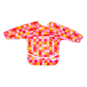 Bear Moo Bibs: Sleeved Bib | Mosaic Pop