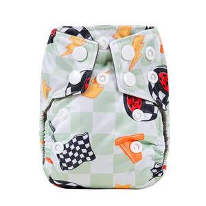 Cloth Nappies: Ready, Set, Race Newborn Nappy