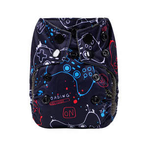 Game On Newborn Nappy