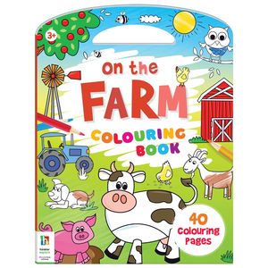 On the Farm Colouring Book