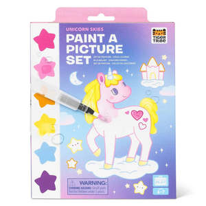 Colouring: Paint A Picture Set | Unicorn Skies