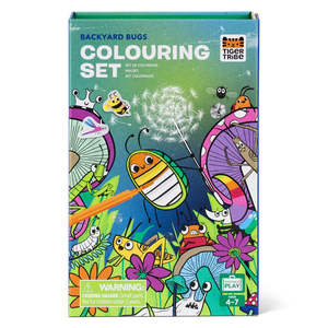 Colouring Set | Backyard Bugs