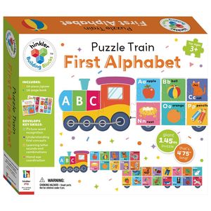 Puzzles: Building Blocks Puzzle Train First Alphabet