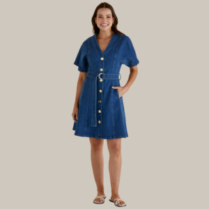 Wear: Fiori Denim Dress