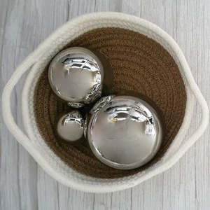 Stainless Steel Spheres | Set of 3