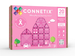 CONNETIX | 20 Piece Charity Pack Pink