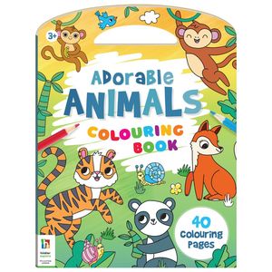 Colouring: Adorable Animals Colouring Book