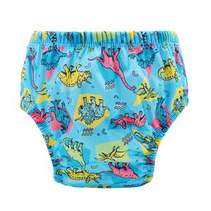Electric Dino Large Swim Nappy