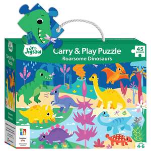 Junior Jigsaw Carry & Play Roarsome Dinosaurs
