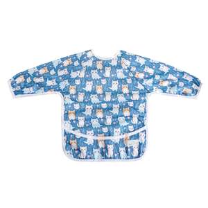 Bear Moo Bibs: Sleeved Bib | Whiskers