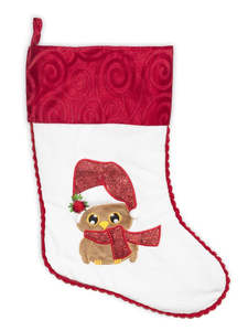 Christmas: Christmas Owl Stocking