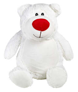 Christmas: Cubbyford the Red Nosed White Cubbies Bear
