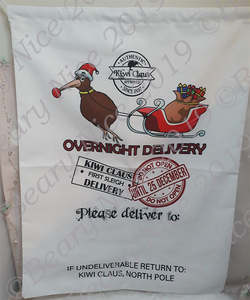 Christmas: Kiwi Sleigh Santa Sack