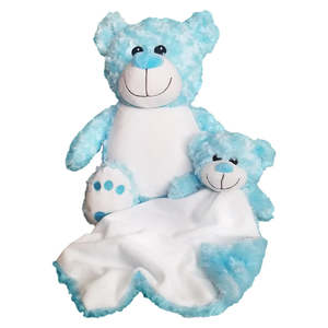 Bentley Bear and Cuddle Blanket Combo