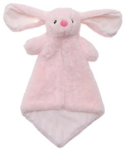 Gracie the Pink Rabbit Luvie Blanket