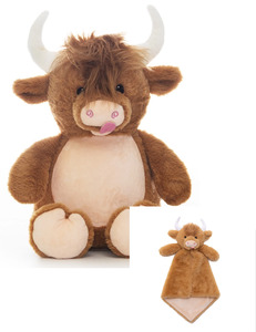 Bundle Deals: Rugged Rufus Highland Cow and Luvie Blanket Combo
