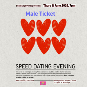 Male: Speed Dating Entry (June 11 2026) - Beat Fairy Productions
