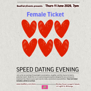 Products: Female: Speed Dating Entry (June 11 2026) - Beat Fairy Productions