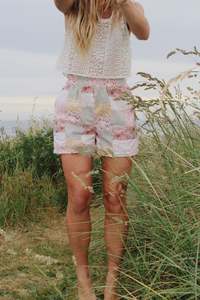 Eco Friendly Hemp Pants The Slow Game: Picnic perfect - short shorts