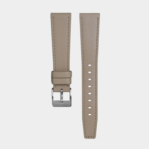 Straps: 20mm Beige Italian Leather Strap