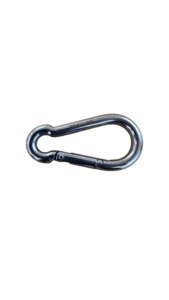 Carabiner Clip - 100mm S/S 316 No Lock - Beauline