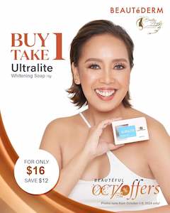 Body Care: Beautéful OCT-offers for Ultralite Whitening Soap 75g