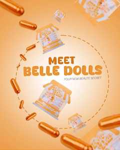 Health & Wellness: Belle Dolls Premium Vitamins C 30capsules