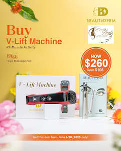 Beautederm Promotion: Skin-sational Oct-Offer for V-Lift Machine