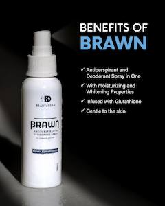 BRAWN Antiperspirant & Deodorant Spray 100ml