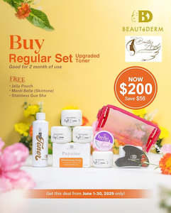 Blooming with Pride June Promo for Beauté Set Regular Pack Upgraded Toner