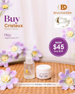 Skin-sational Oct-Offer for Cristaux Vitamin C Serum Skin Energizing Serum 30ML