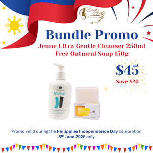 Easter Sale: Fiestang Pinoy Promo for Jeune Total Face & Body Cleanser 250ml Bundle
