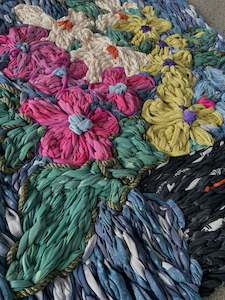 Resourceful | Giant Embroidery Tapestry | 1mt x 1mt