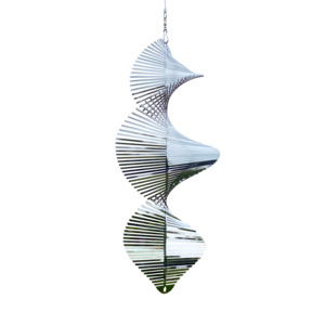 Bestsellers: Helix Wind Spinner - Silver