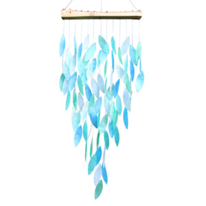 Falling Shell Leaves Wind Chime