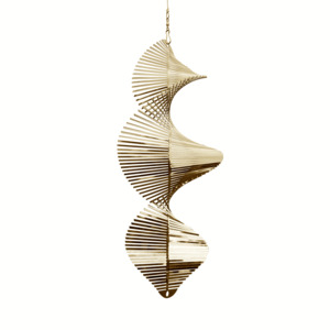 All Collection: Helix Wind Spinner - White Gold