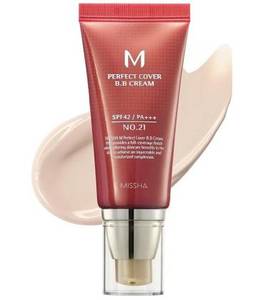 Missha M Perfect Cover BB Cream 21 Light Beige (50ml)