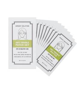 Missha: Missha Speedy Solution Anti-Trouble Patch Set 8 Sheets x 12 Patches