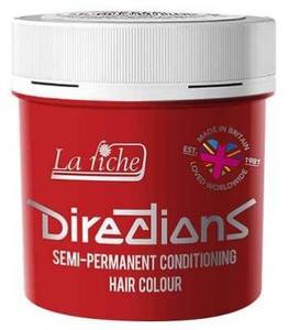 La Riche Directions Semi Permanent Hair Dye Poppy Red