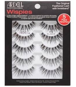 Ardell - Beauty Bean: Ardell Wispies Multipack Fake Eyelashes 113 Black 5 Pairs