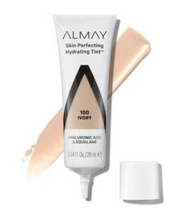 Almay Skin Perfecting Hydrating Tint Lightweight Liquid Foundation 100 Ivory