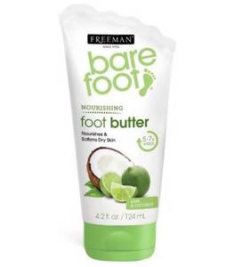 Products: Freeman Bare Foot Lime + Coconut Butter Cream Lotion