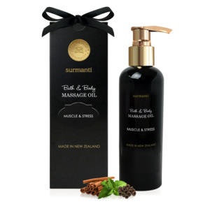 Surmanti Essential Oil Range: Surmanti Muscle & Stress Range
