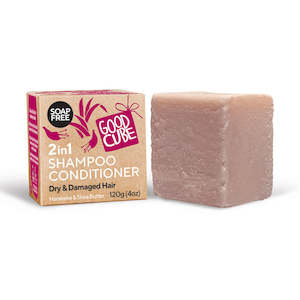 Conditioners: GOOD CUBE 2in1 Conditioning Shampoo Bar for Dry & Damaged Hair