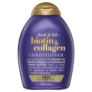 Conditioners: ORGANIX BIOTIN & COLLAGEN CONDITIONER 385ml