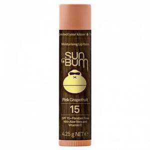 Lipbalms: Sun Bum Lip Balm Pink Grape Fruit SPF15 4.3 g